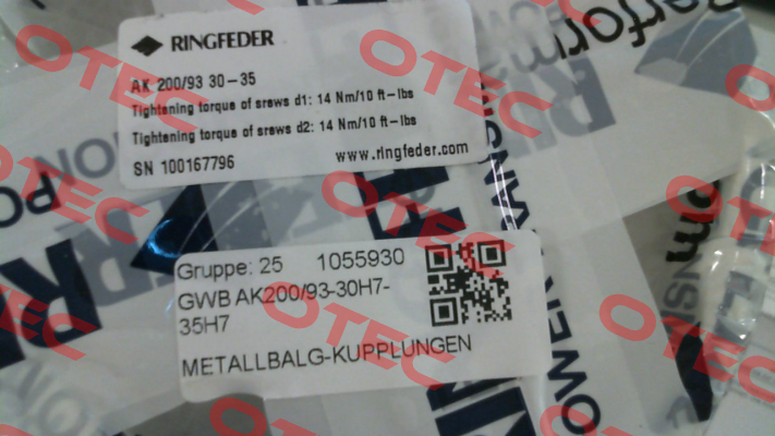 GWB AK200/93-30H7-35H7 Gerwah