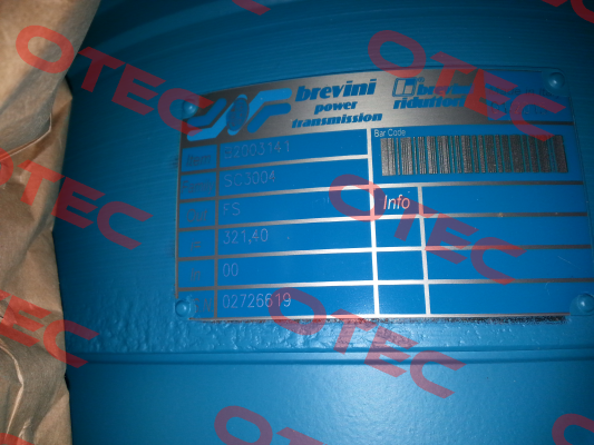 SC3004/FS/321,40/61149002740 B3D   Brevini