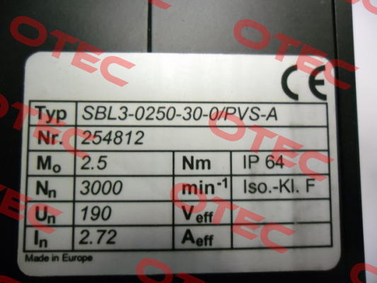 SBL3-0250-30-0/PVS-A oem  Esitron