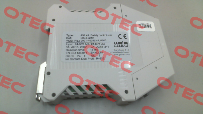 3004.5249 / 452.49, IP20, Gelbau
