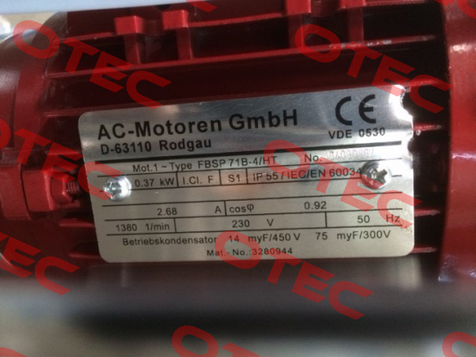 FBSP 71 B-4/HT AC Motoren