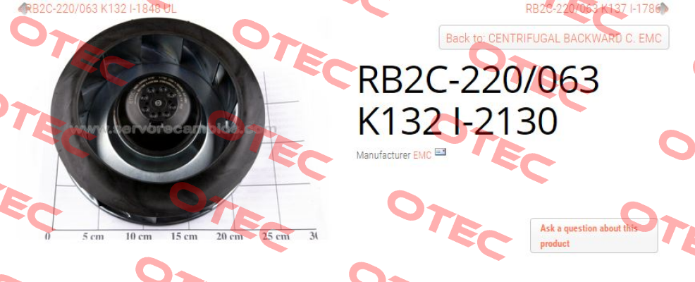 RB2C-220/063 K132 I-2130  Emc