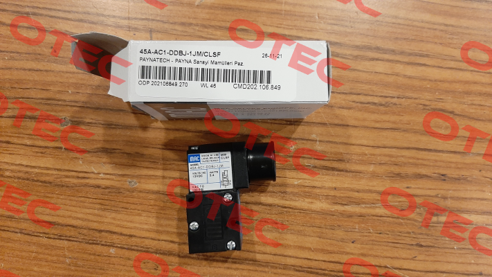 37964 - 45A-AC1-DDBJ-1JM МAC Valves