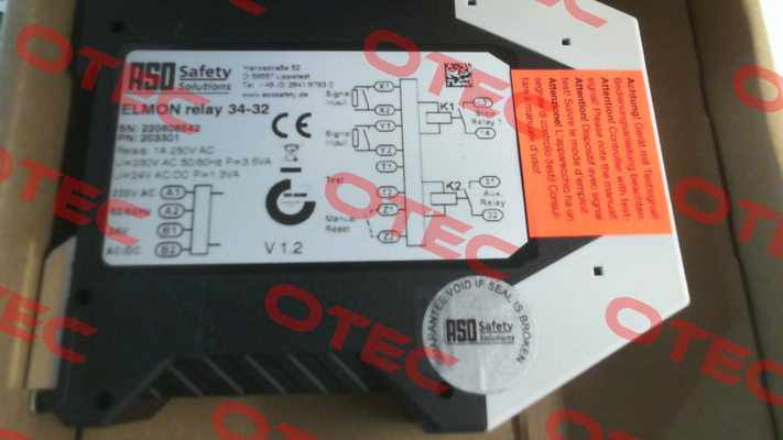 203 301 ASO SAFETY