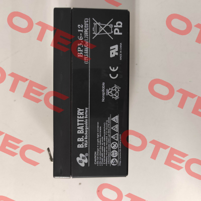 BP3.6-12 B.B. Battery