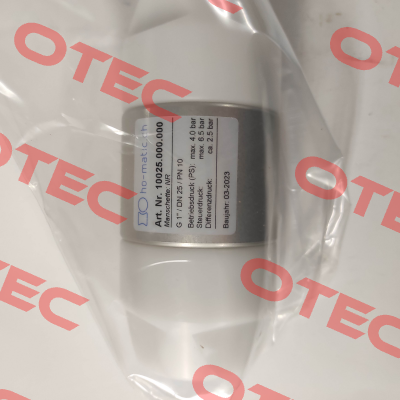 10025.000.000 Ho-Matic AG