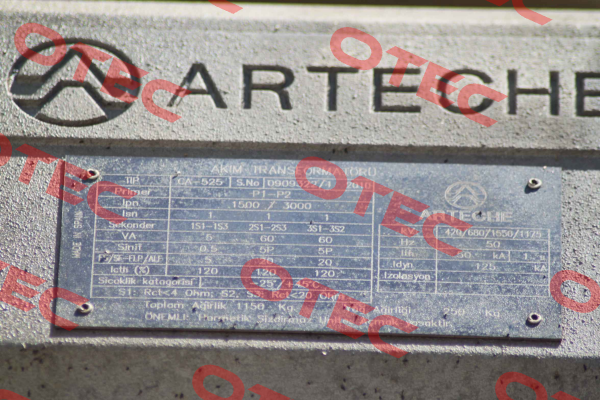 CA-525 S/N:0909322/1 2010  Arteche